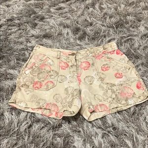 Linen shorts